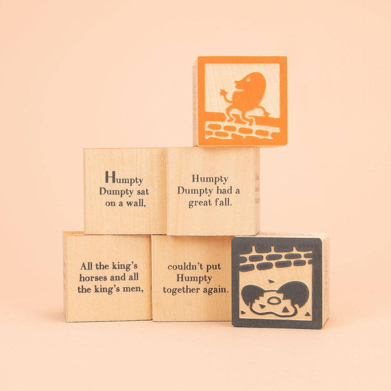 Uncle Goose Nursery Rhyme Blocks - Pinecone Trading Co.