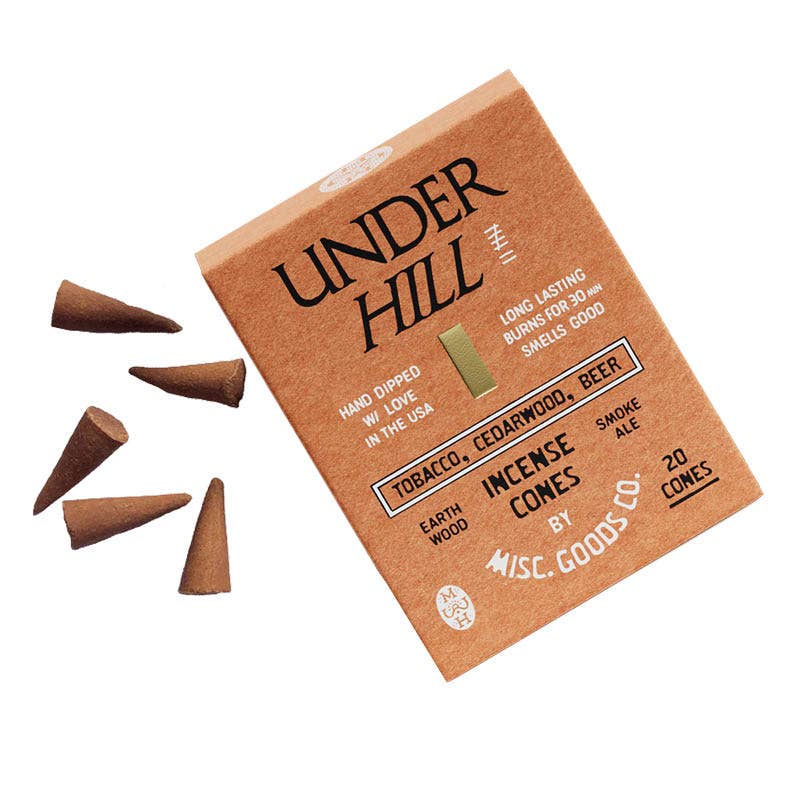 Underhill Incense Cones - Pinecone Trading Co.