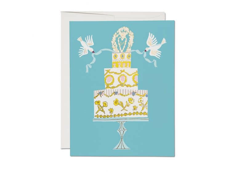 Wedding Cake Card - Pinecone Trading Co.
