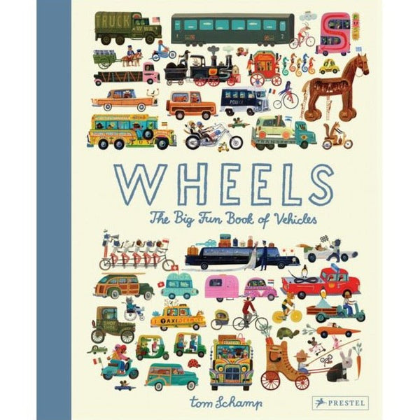 Wheels: The Big Fun Book of Vehicles - Pinecone Trading Co.