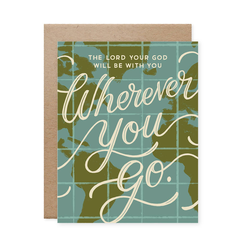 Wherever You Go Card - Pinecone Trading Co.