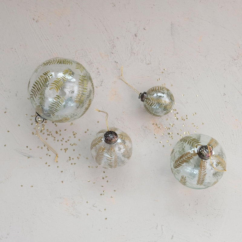Whimsical Forest Glass Ball Ornament - Pinecone Trading Co.