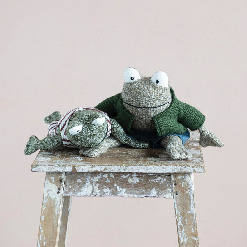 Whimsical Mr. Toad Stuffed Animal - Pinecone Trading Co.