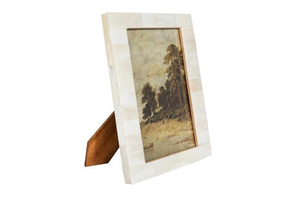 White Resin Frame - Pinecone Trading Co.