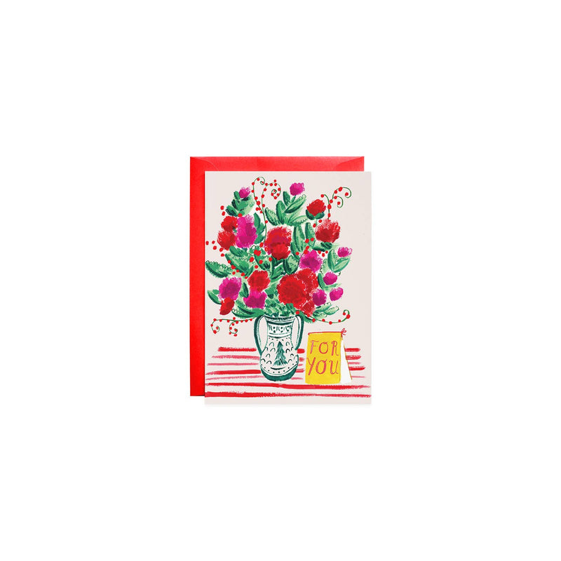 Winter Flowers - Petite Card - Pinecone Trading Co.