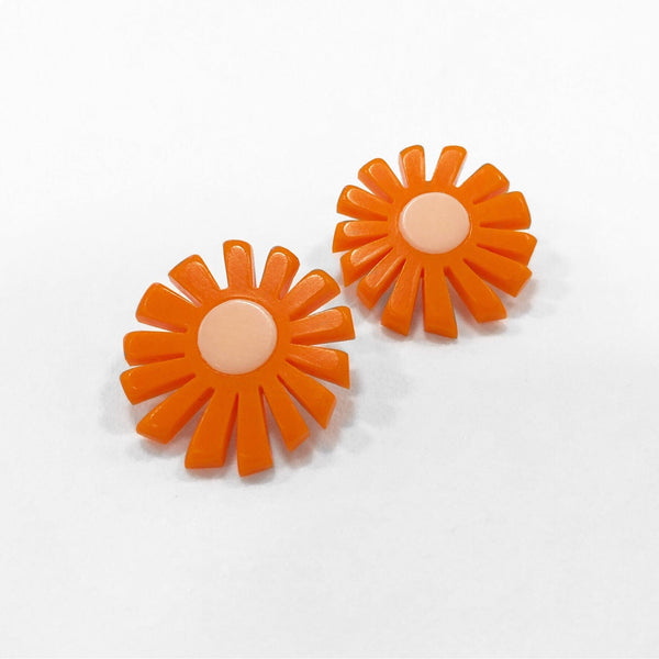 WOLL California Sun Post Earrings - Pinecone Trading Co.